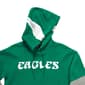 Mens Fanatics Eagles Helmet Color Block Hoodie - image 4