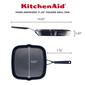 KitchenAid&#174; Hard-Anodized Nonstick 11.25in. Square Grill Pan - image 5
