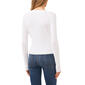 Womens Cece Solid Long Sleeve V-Neck Cardigan - image 2
