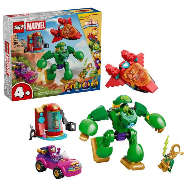 LEGO(R) Marvel Loki vs Team Iron Man Building Kit - image 
