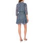 Womens MSK Long Sleeve Floral Medallion A-Line Dress - image 4