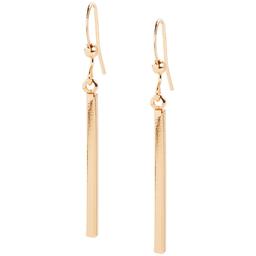 Design Collection Gold-Tone Drop Bar Earrings