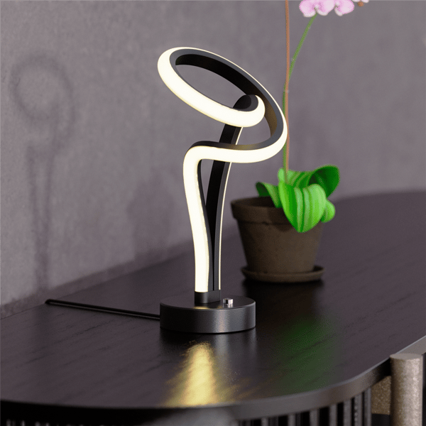 Infibrite 11in. Modern Elegance LED Table Lamp