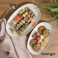 Sango Siterra 2pc. Speckled Stoneware Large Serving Platters Set - image 7