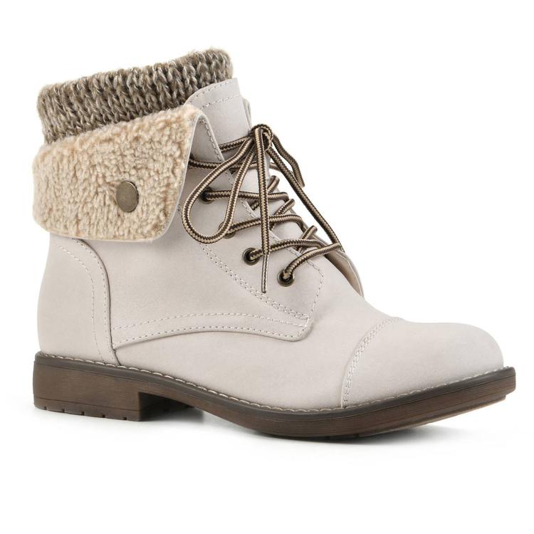 Womens Cliffs by White Mountain Duena Fabric Ankle Boots