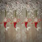 National Tree Glass Santa Merman Ornaments - Set of 4 - image 5