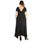 Plus Size 24/7 Comfort Apparel Empire Waist Maxi Dress - image 2