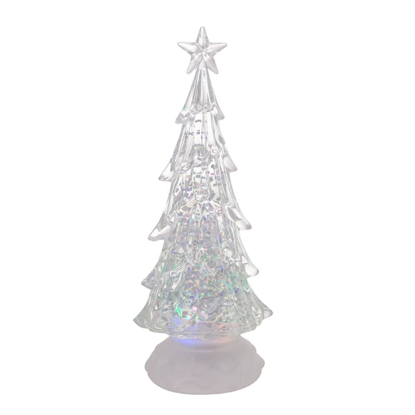 Kurt S. Adler 10in. Battery-Operated LED Lit Tree Table Piece