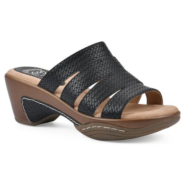 Womens White Mountain Valora Slide Sandals - image 