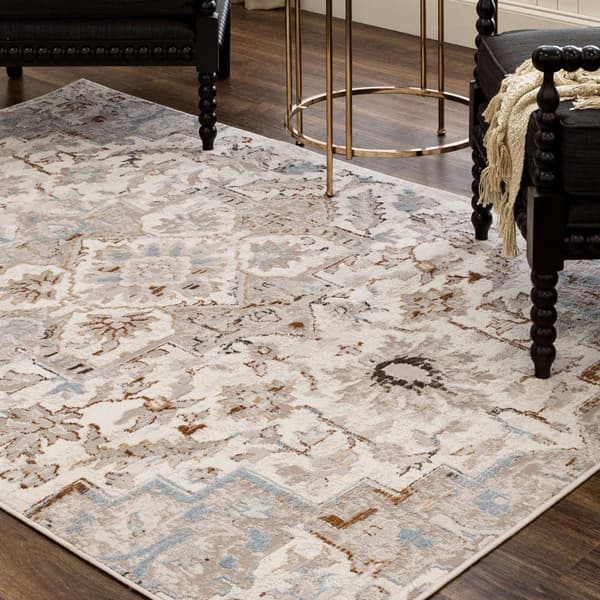 Mohawk Home Pyramus Cream Large Area Rug