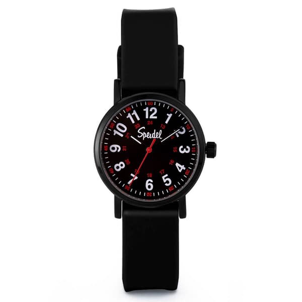 Womens Speidel Medi Petite All Black Watch - 60450007