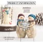 Pavilion Birch Hearts 4.5in. Snow Couple Holding a Snowflake - image 4