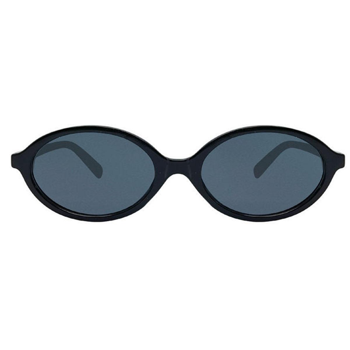 Womens Fantas Eyes Bocce Slim Plastic Oval Sunglasses