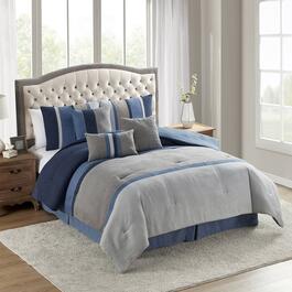 Sweet Home Collection Winston 7pc. Bed In A Bag Comforter Set