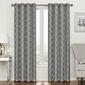 Lakewood Embroidered Blackout Grommet Curtain Panel - image 1