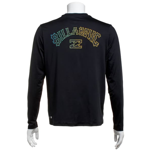 Young Mens Billabong Arc Wave Long Sleeve Rashguard