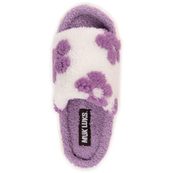 Womens Muk Luks Marsai Flower Slide