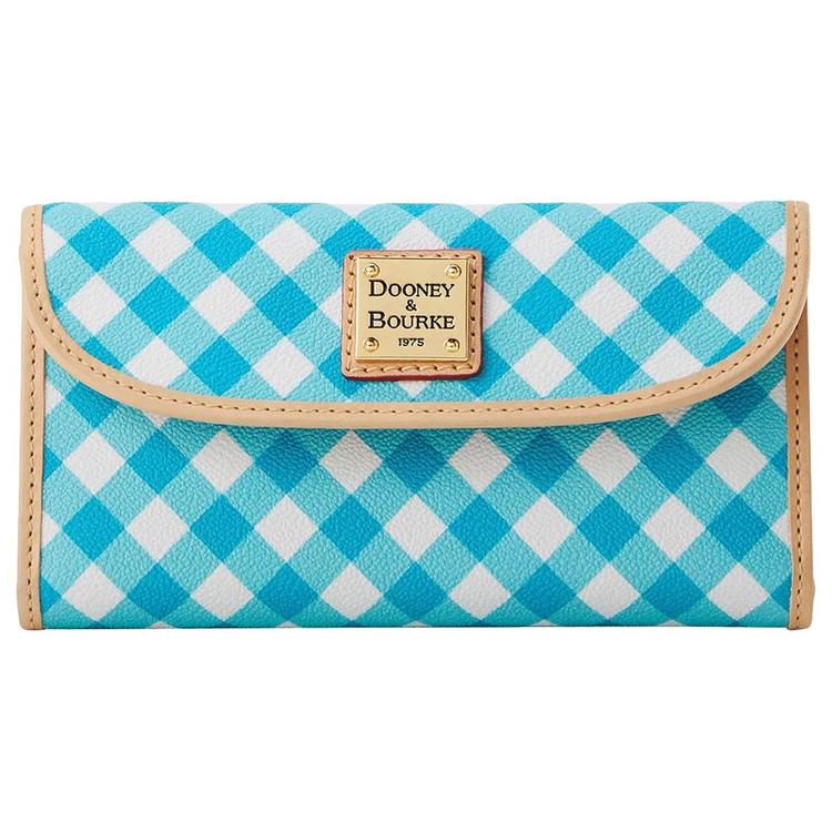 Dooney & Bourke Gingham II Continental Clutch