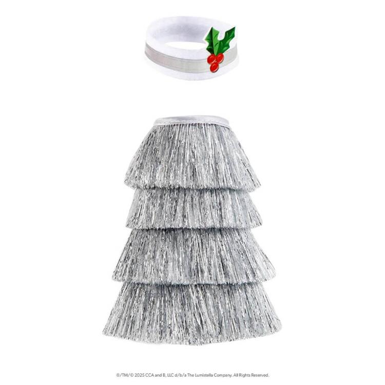 The Elf on the Shelf® Claus Couture® Tiny Tinsel Dress