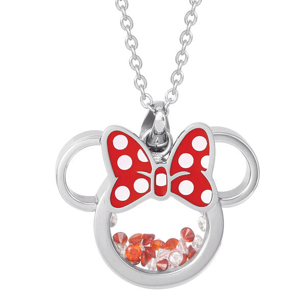 Minnie Mouse Stainless Steel Shaker Pendant - image 