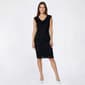 Womens Connected Apparel Sleeveless Drape Neck Sheath Dress - image 6