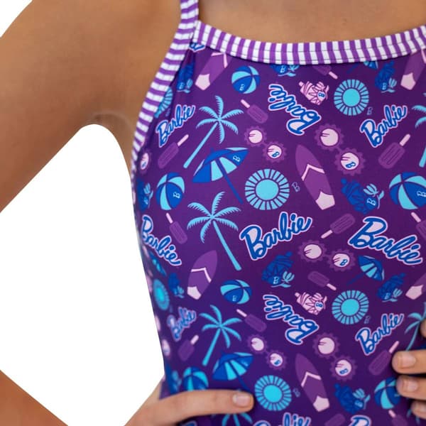 Womens Dolfin® Barbie Print V-2 Back One Piece