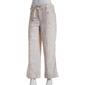 Plus Size Zac & Rachel Neutral Floral Belted Linen Pants - image 1