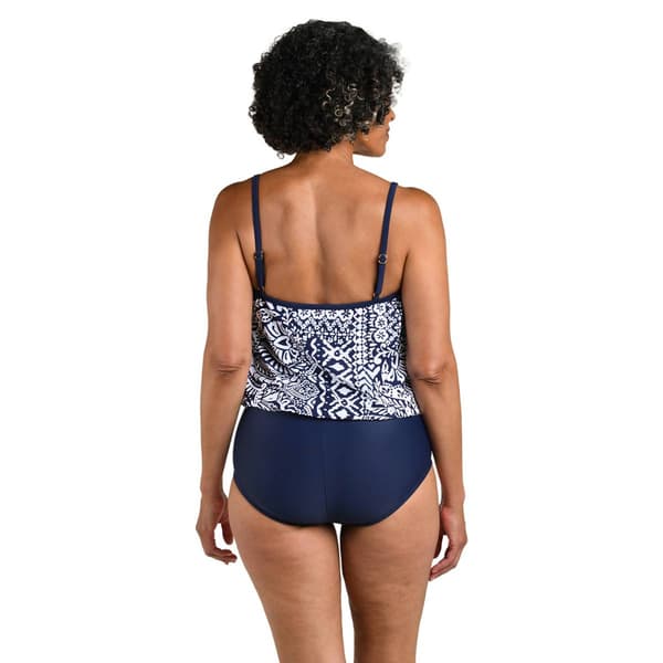 Womens Maxine Island Bohemia Blouson Maillot One Piece Swimsuit