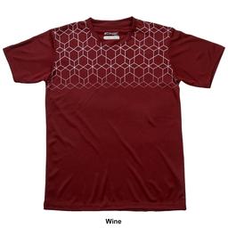 Mens Cougar® Sport Solid Geometric Chest Short Sleeve Tee