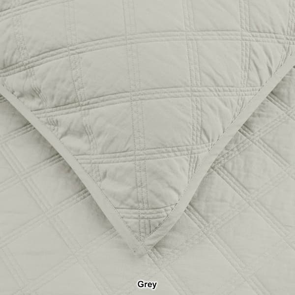 EnvioHome 100% Cotton Solid Quilt Twin Size Bedding Set