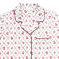 Womens Laura Ashley® Short Sleeve Lattice Floral Pajama Set - image 4