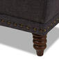 Baxton Studio Annabelle Upholstered Storage Ottoman - image 6