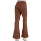 Juniors No Comment Knit Suede Button Front Flare Pants - image 2
