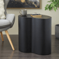 9th & Pike® Modern Black Wood Accent Table - image 2