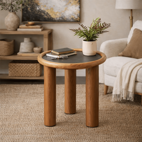 9th & Pike® Bohemian Brown Wood Coffee Table