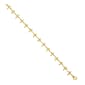 Symbols of Faith Gold Cross Bracelet - image 1