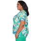 Plus Size Alfred Dunner Resort Living Short Sleeve Toucan Tee - image 4