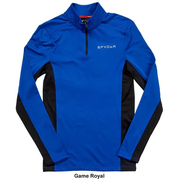 Mens Spyder 1/4 Zip Jersey Jacket