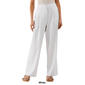 Womens Ella Rafaella&#174; Linen Blend Pleated Wide Leg Casual Pants - image 4
