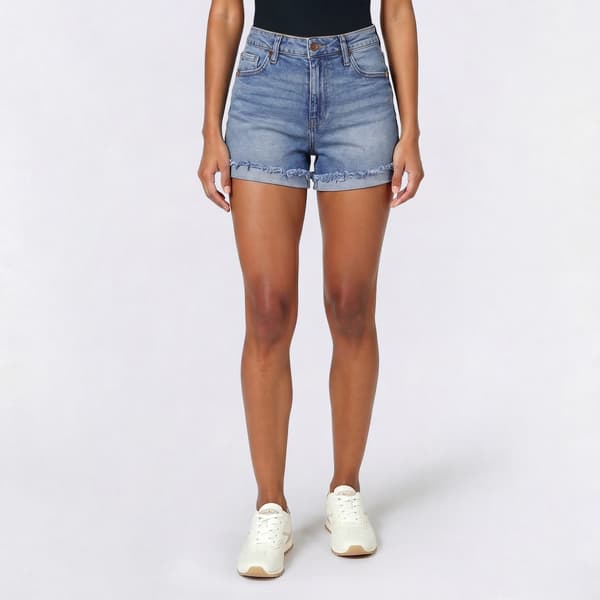 Juniors Celebrity Pink Ultra High Rise Curvy Flip Cuff- Agadir - image 