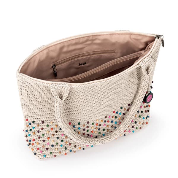 The Sak Gen Carry All Tote - Ecru Multi Beads