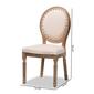 Baxton Studio Louis French Inspired Wood 2pc. Dining Chair Set - image 9