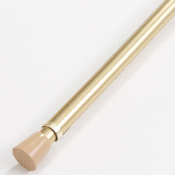 Fantasia Spring Tension Curtain Rod - Brass - image 