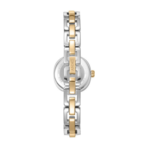 Womens DKNY Crystal Dial Twon-Tone Open Link Watch - DK1L139M0055