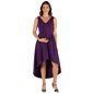 Plus Size 24/7 Comfort Apparel High Low Maternity Dress - image 1