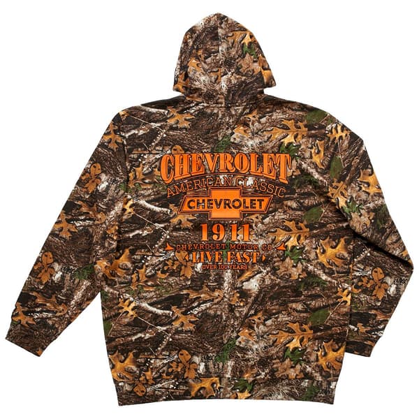 Mens Big & Tall Buckhorn River Camo Leaves Graphic Hoodie - Camo