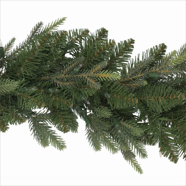 Puleo International 9ft. Pre-Lit Balsam Fir Garland