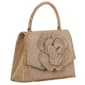 D''Margeaux Flower Shimmer Clutch w/ Chain - image 3