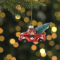 Northlight Truck with a Sisal Tree Glass Christmas Ornament - image 2