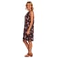Womens Perceptions Sleeveless Keyhole Neck Floral Shift Dress - image 3
